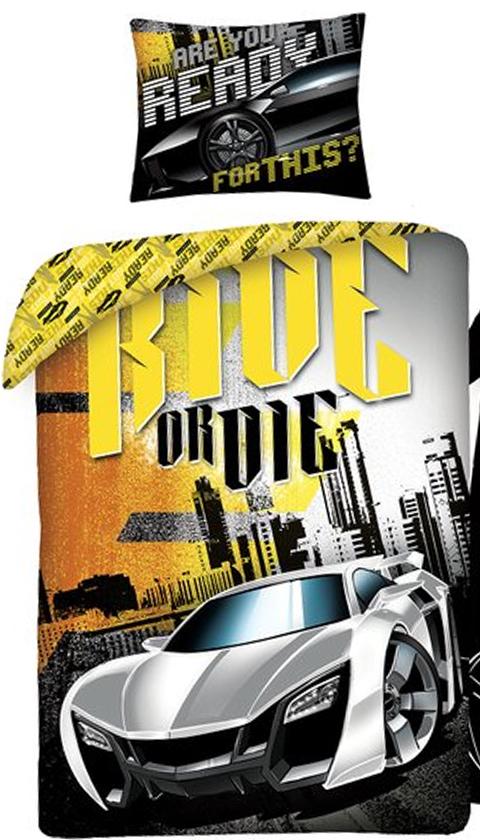 The Fast and the Furious dekbedovertrek Ride or Die Glow in the Dark - Multicolor - 140 x 200 cm - Katoen