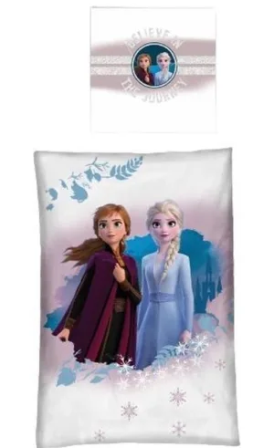 Disney Frozen dekbedovertrek forest 140 x 200 cm - Multicolor - 140 x 200 cm - 100% Polyester