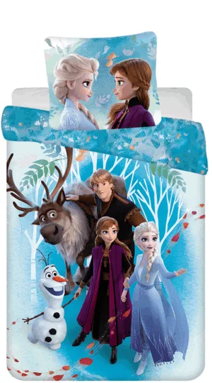 Disney Frozen dekbedovertrek 160 x 200 cm - Rood - 160 x 200 cm - 100% katoen
