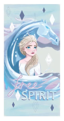 Disney Frozen strandlaken Spirit 70 x 137 cm - Multicolor - 70 x 137 cm - 100% Polyester