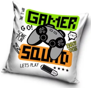 Gamer sierkussen 40X40 cm - 40 x 40 cm - 100% Polyester