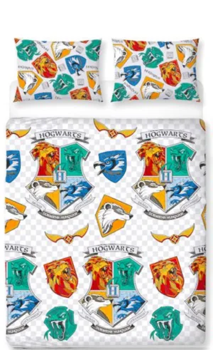 Harry Potter dekbedovertrek 200 x 200 cm - Multicolor - 200 x 200 cm - 100% Polyester
