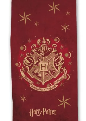 Harry Potter strandlaken - Rood - 70 x 140 cm - 100% katoen