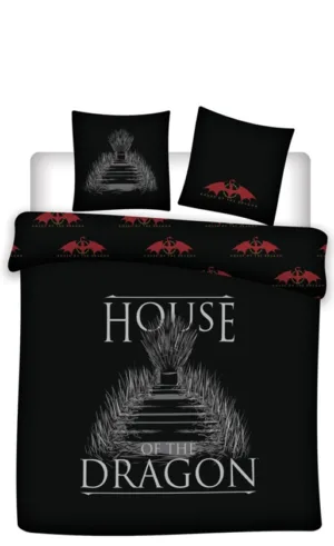 House of dragons dekbedovertrek 240 x 220 cm Polyester - Multicolor - 240 x 220 cm - 100% Polyester