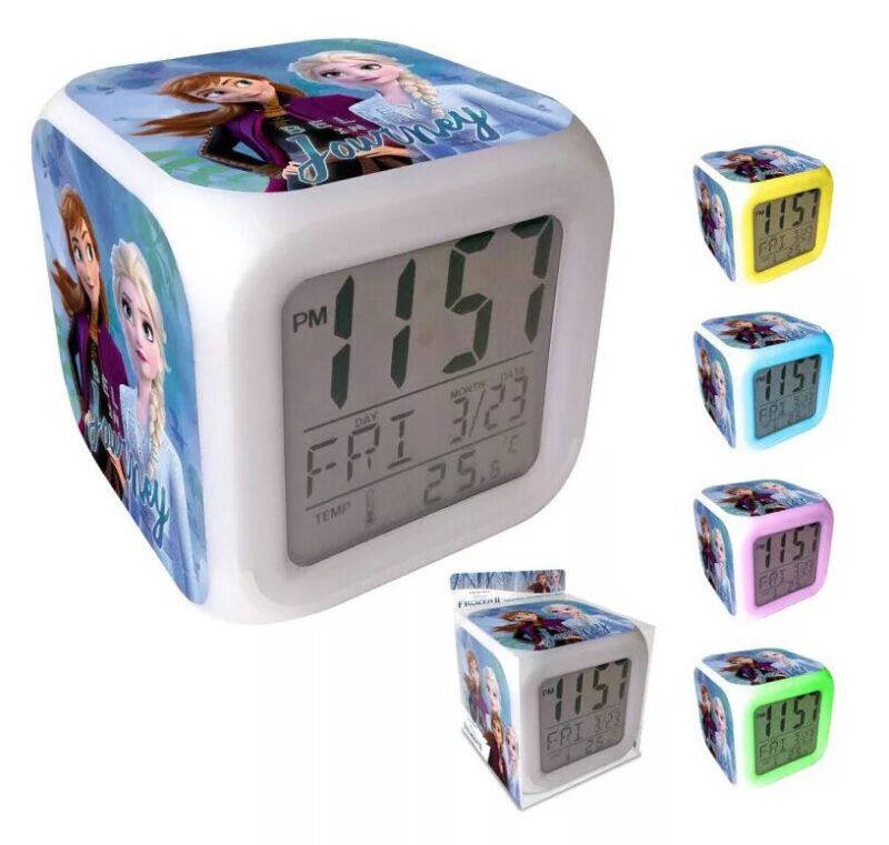 8 x 8 cm wandklok van Disney Frozen