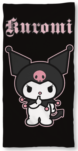 Hello Kitty strandlaken 70 x 140 cm - Multicolor - 70 x 140 cm - 100% katoen - foto 1