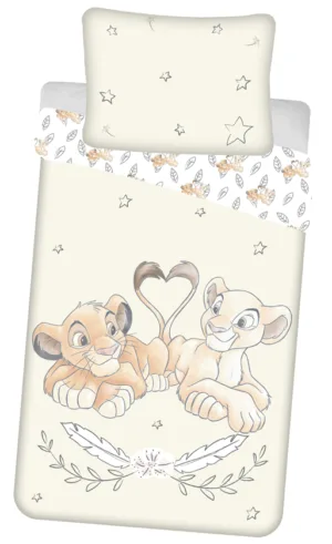 Disney The Lion King dekbedovertrek Glow in the dark - Multicolor - 140 x 200 cm - 100% katoen