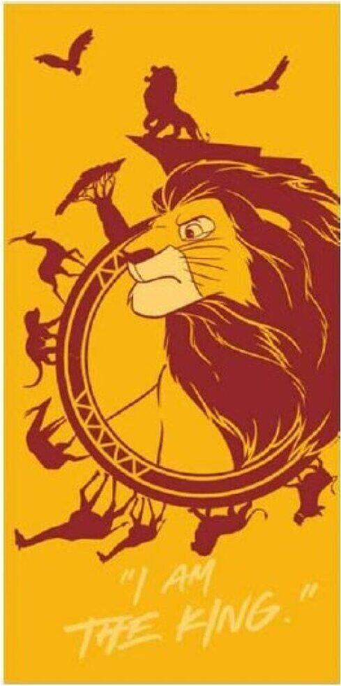 Disney The Lion King strandlaken - Multicolor - 70 x 140 cm - 100% Polyester