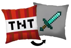 Minecraft sierkussen 40X40 cm - Multicolor - 40 x 40 cm - 100% Polyester