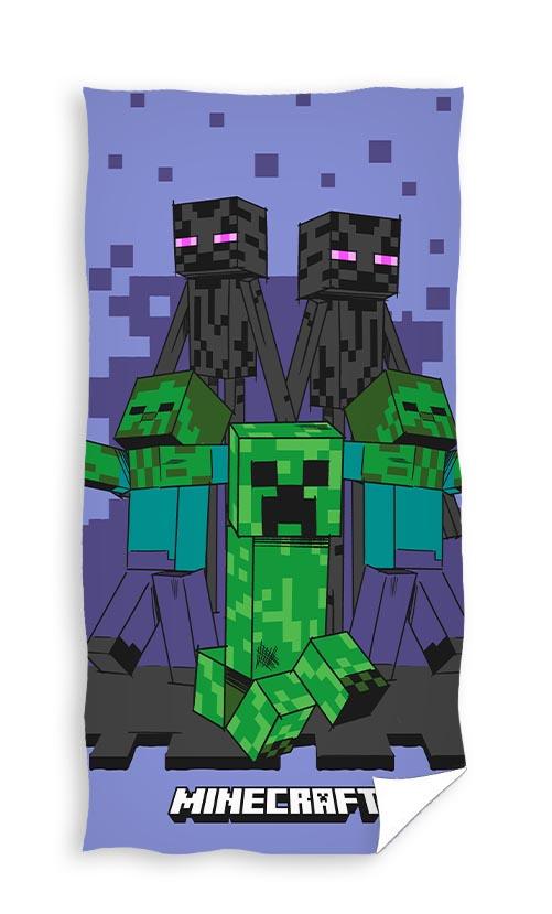 Minecraft laken Spawn 70 x 140 cm - Multicolor - 70 x 140 cm - 100% katoen