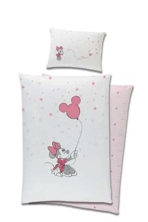 Disney Minnie Mouse dekbedovertrek - Multicolor - 90 x 120 cm