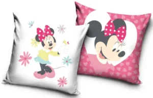 Disney Minnie Mouse sierkussen Flowers 40 x 40 cm - Multicolor - 40 x 40 cm - 100% Polyester