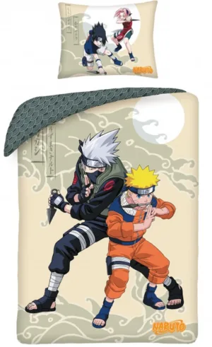 Naruto dekbedovertrek Get Ready 140 x 200 cm Katoen 70 x 9 - Multicolor - 140 x 200 cm - 100% katoen