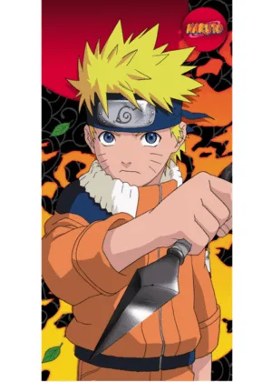 Naruto laken Hokage 70x140cm Katoen - Multicolor - 70 x 140 cm - 100% katoen