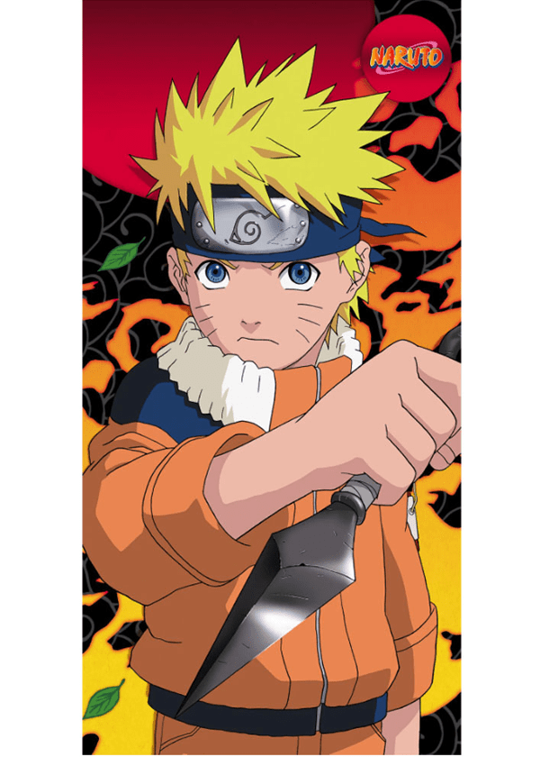 Naruto laken Hokage 70x140cm Katoen - Multicolor - 70 x 140 cm - 100% katoen