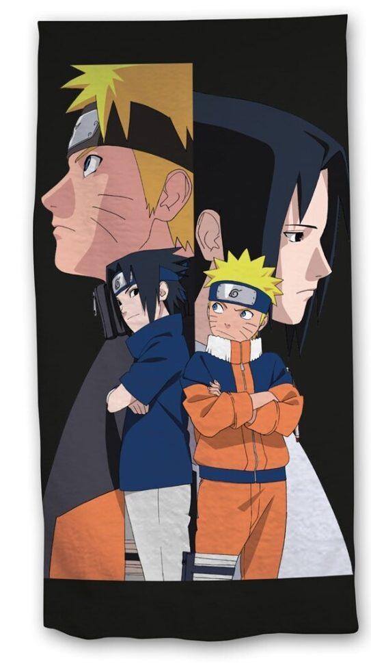 Naruto strandlaken 70 x 140 - Multicolor - 70 x 140 cm - 100% Polyester