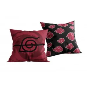 Naruto sierkussen zwart/rood 40 x 40 cm - Multicolor - 40 x 40 cm - 100% Polyester