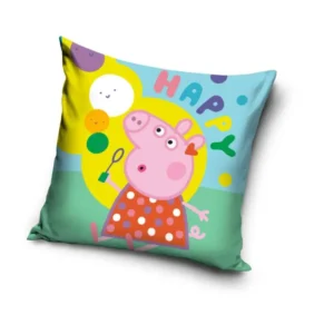 Peppa Pig sierkussen Happy 40X40 cm - Multicolor - 100% Polyester