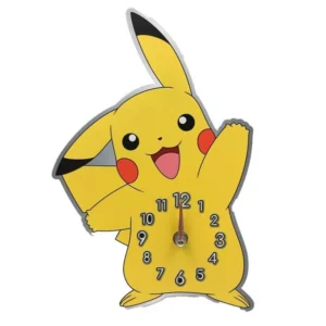 Pokemon klok Pikachu 27 cm - Geel