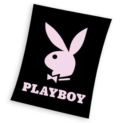 Playboy fleece deken 150 x 200cm