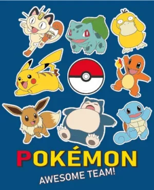 Pokemon fleece deken - Rood - 130 x 160 cm - 100% Polyester