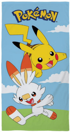 Pokemon strandlaken 70 x 140 cm - Multicolor - 70 x 140 cm - 100% katoen