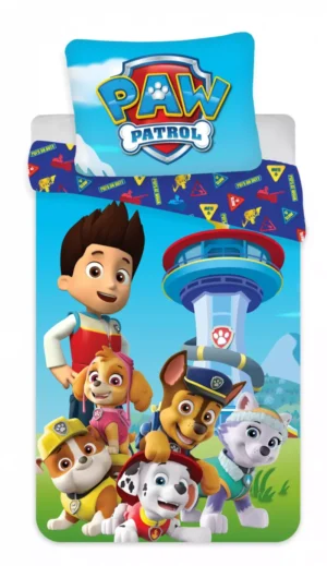 Paw Patrol dekbedovertrek Squad 140 x 200 cm - Multicolor - 140 x 200 cm - 100% Polyester