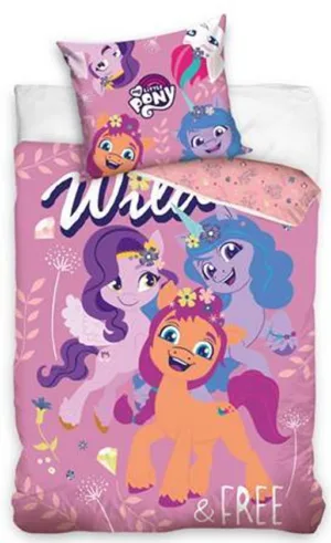 My Little Pony dekbedovertrek Young & Wild 140 x 200 cm + 70 x 90 - Groen - 140 x 200 cm - 100% katoen
