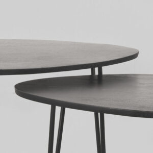 Label51 tafel Frisk - Zwart - Mangohout