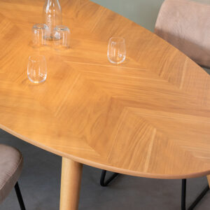 Label51 eetkamertafel Ines - Naturel - Eiken