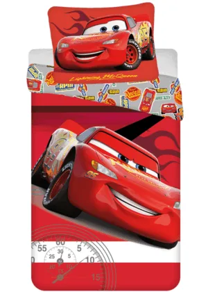 Cars dekbedovertrek rood - Rood - 140 x 200 cm - 100% katoen