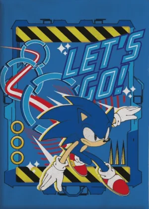 Sonic plaid Let's Go 110 x 150 cm - Multicolor - 110 x 150 cm - 100% Polyester
