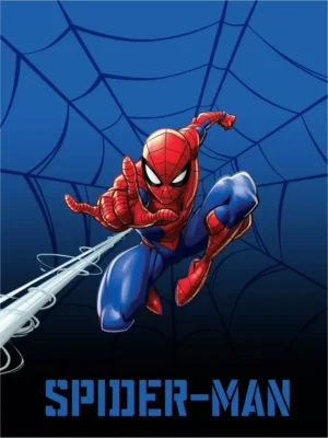 Spiderman fleece deken 150 x 200 cm - Multicolor - 150 x 200 cm - 100% Polyester