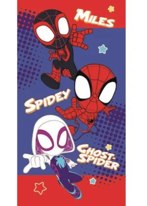 Spiderman handdoek 70 x 140 cm - Multicolor - 70 x 140 cm - 100% Polyester