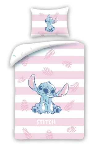 Lilo en Stitch dekbedovertrek Feathers 140 x 200 cm - Multicolor - 140 x 200 cm - 100% katoen