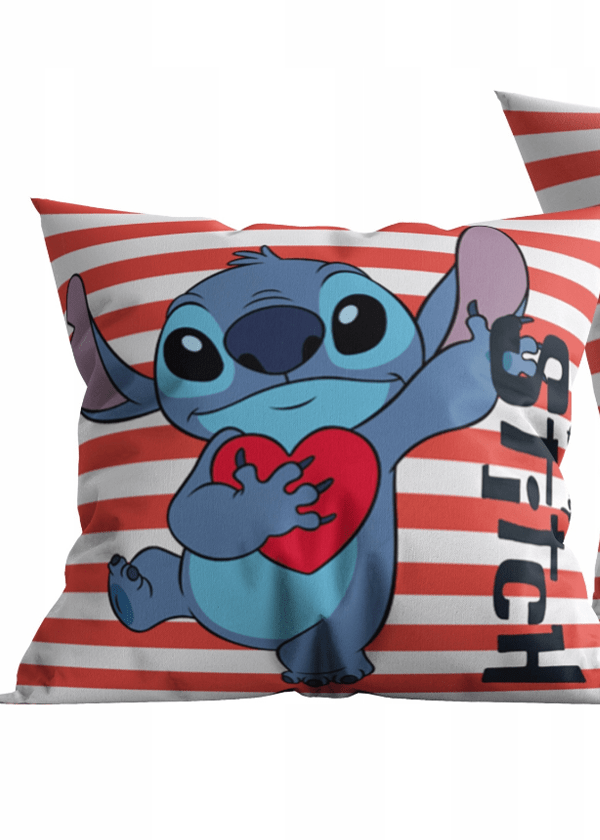 Lilo en Stitch sierkussen 40 x 40 cm - Blauw - 40 x 40 cm - 100% Polyester