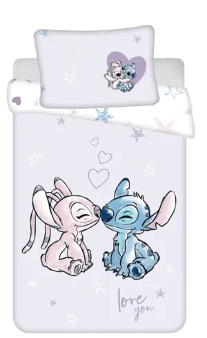 Lilo en Stitch dekbedovertrek - Multicolor - 100 x 135 cm - Katoen