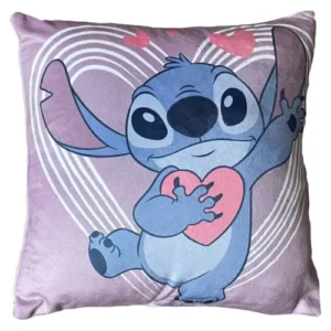 Lilo en Stitch sierkussen 35 x 35 cm - Blauw - 35 x 35 cm - 100% Polyester