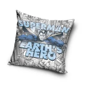 Superman sierkussen Earth's Hero 45 x 45 cm - Groen - 100% Polyester