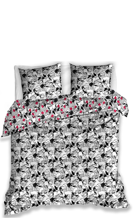 Looney Tunes dekbedovertrek Sylvester 140 x 200 cm - Groen - 140 x 200 cm - 100% katoen
