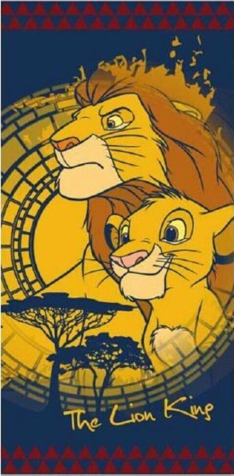 Disney The Lion King strandlaken 70 x 140 cm - Multicolor - 70 x 140 cm - 100% Polyester