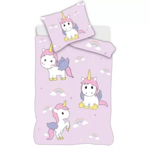 Barbie dekbedovertrek 100 X 135 Cm Katoen lila - Paars - 100 x 135 cm - Katoen