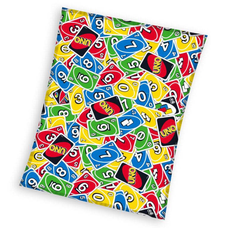 Uno fleece deken