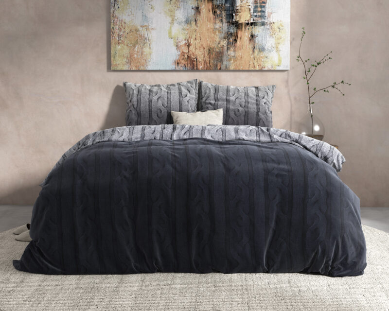 Dreamhouse bed 200 x 220 cm van Flanel - kussensloop 60 x 70 cm