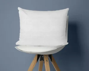 Dreamhouse kussen - Wit - 100% Flanel Katoen