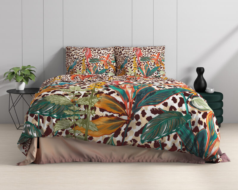 Ida Multi - Dreamhouse bed 240 x 220 cm van Katoen satijn