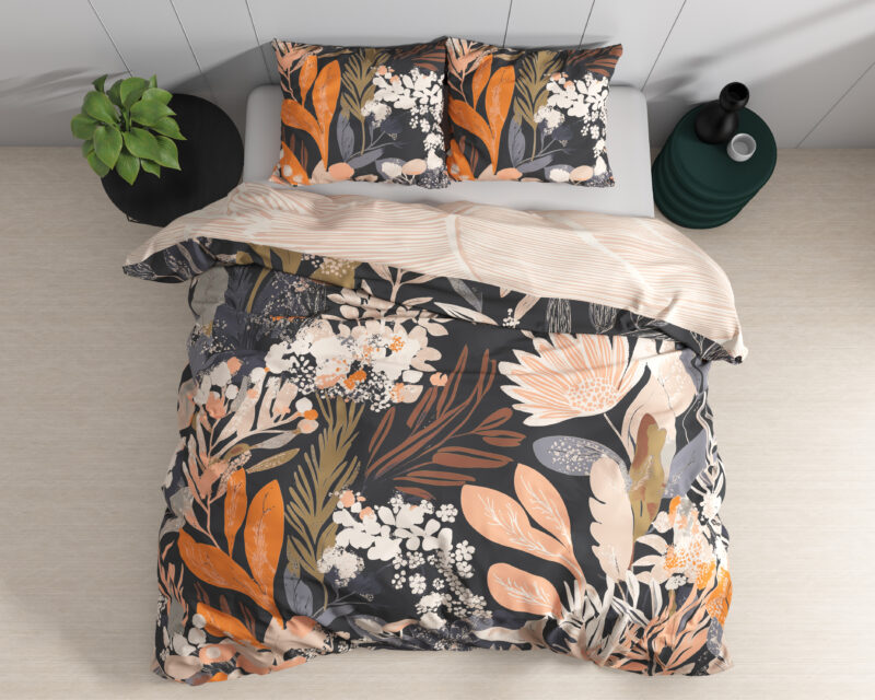 Dreamhouse Mystical garden Zwart 200 X 200/220 cm