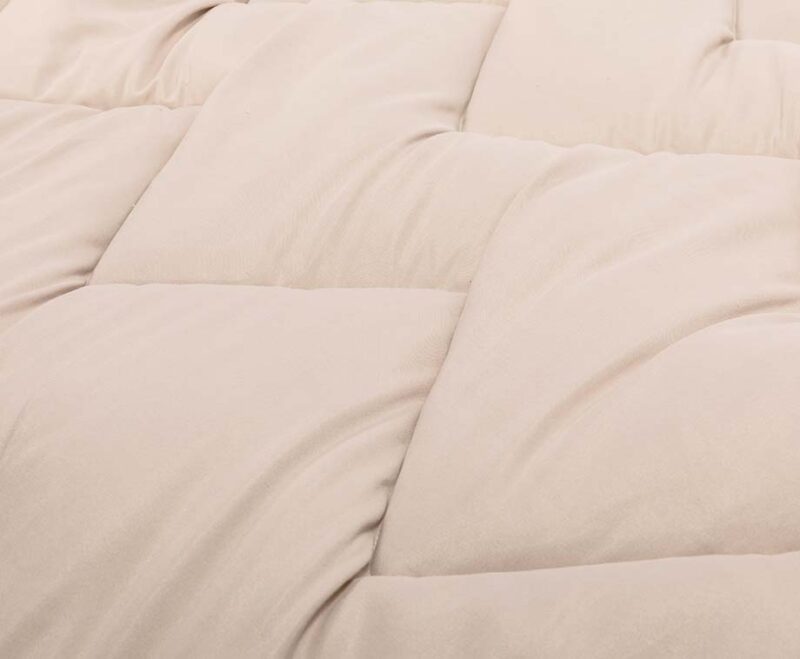 Wasbaar dekbed dekbed van Good Morning, 140 x 200 cm - Taupe