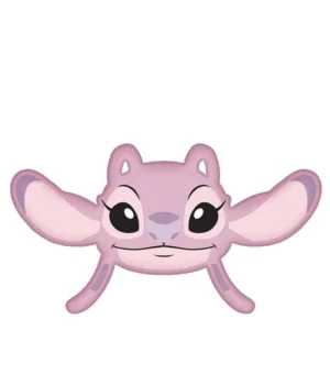 Lilo en Stitch sierkussen Stitch 31 - Roze - 35 x 30 cm - 100% Polyester