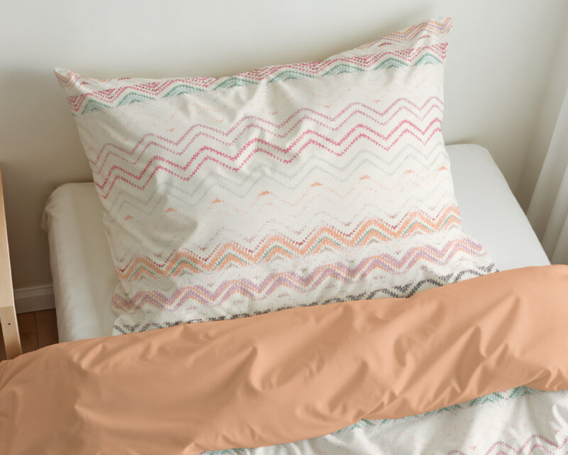 Little Monster bed 140 x 200/220 cm van Microvezel - Roze